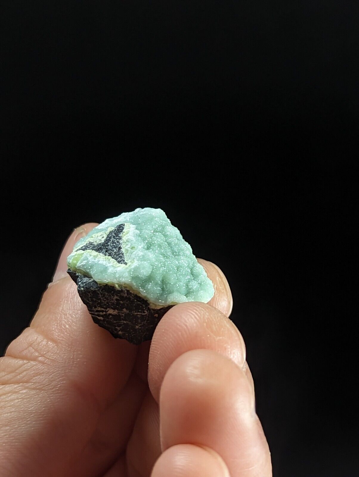 Wavellite w/ Heart Shape - Fantastic Old Stock - Mauldin Mountain Arkansas - Collectibles:Rocks Fossils &