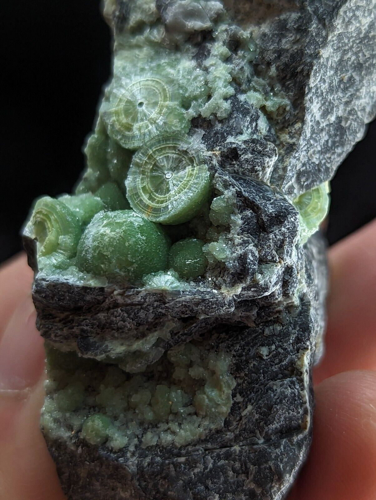 Wavellite w/ nice Eyes - Fantastic Old Stock - Mauldin Mountain Arkansas ooak - Collectibles:Rocks Fossils &