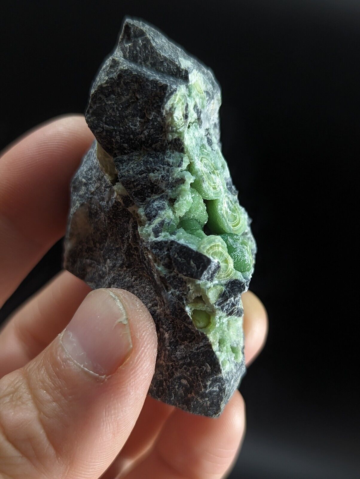 Wavellite w/ nice Eyes - Fantastic Old Stock - Mauldin Mountain Arkansas ooak - Collectibles:Rocks Fossils &