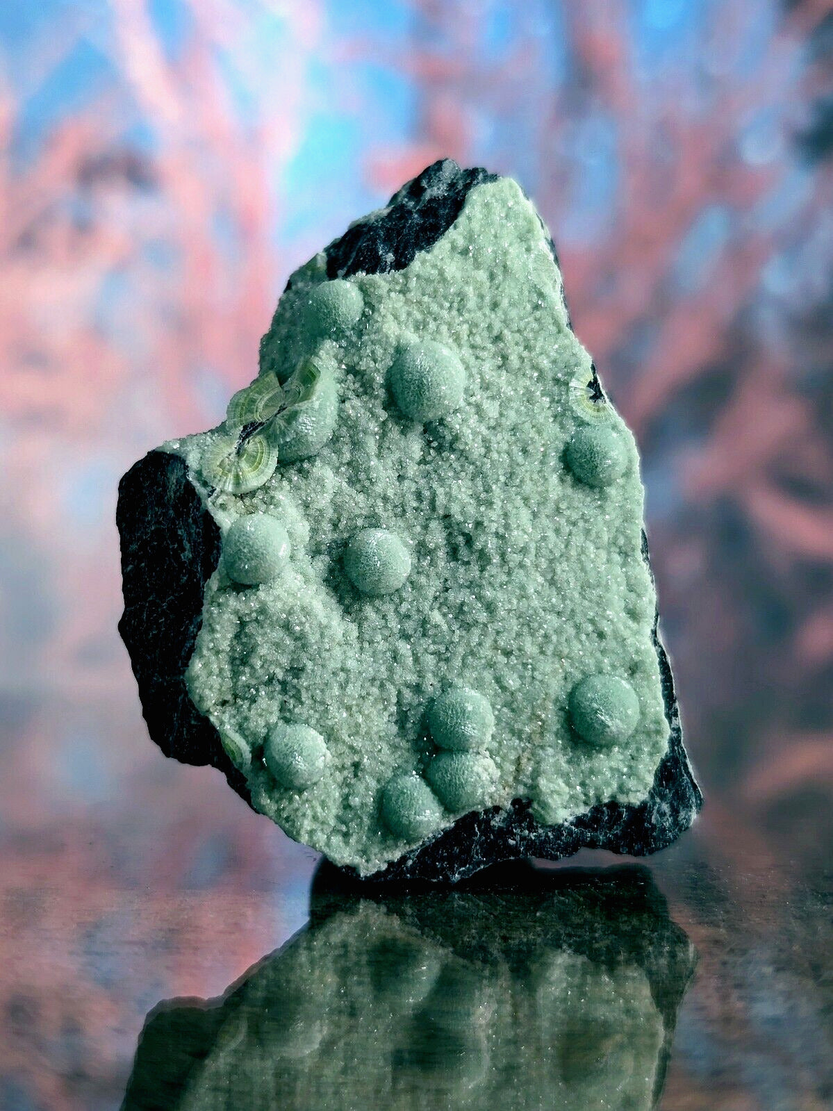 Wavellite + White Mineral - Fantastic Old Stock - Mauldin Mountain Arkansas - Collectibles:Rocks Fossils &
