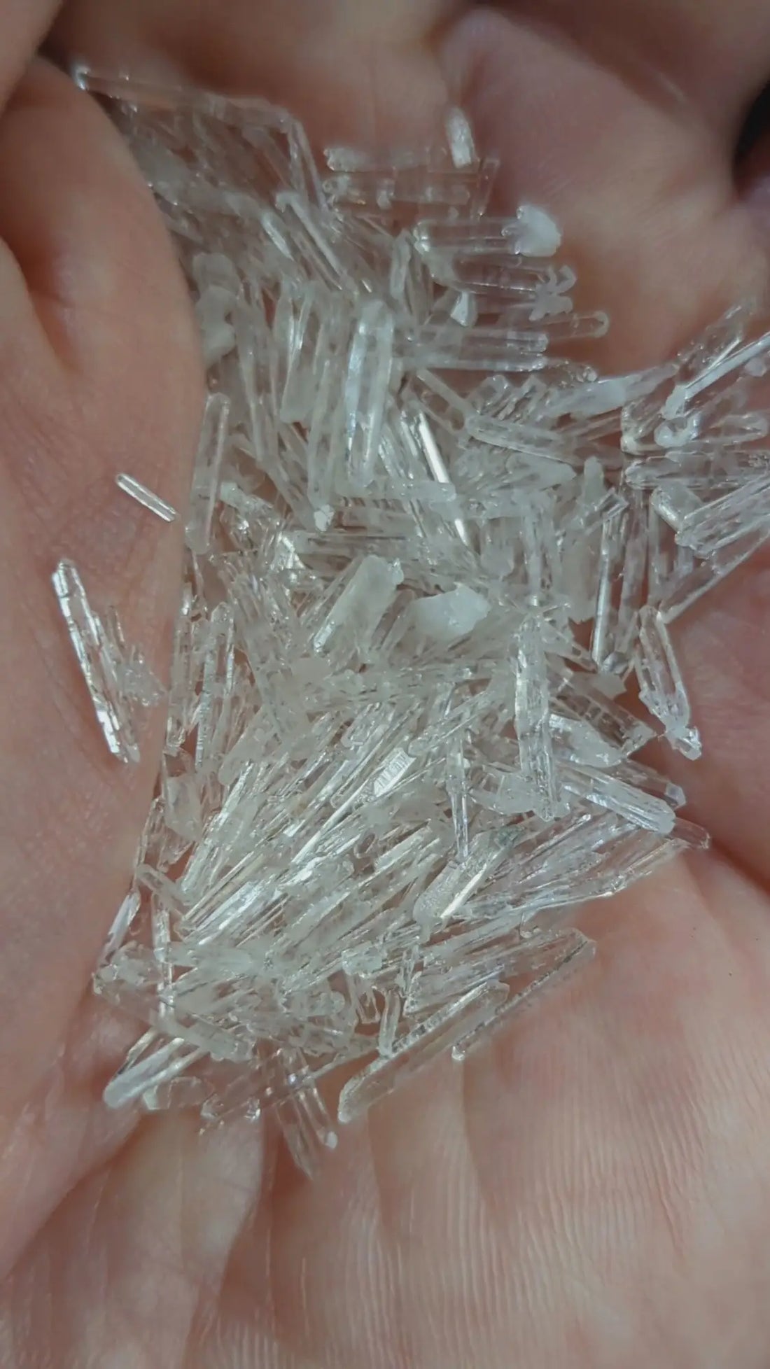 Micro Solution Quartz from the famous (and long closed) Jeffrey Quarry in North Little Rock Arkansas.