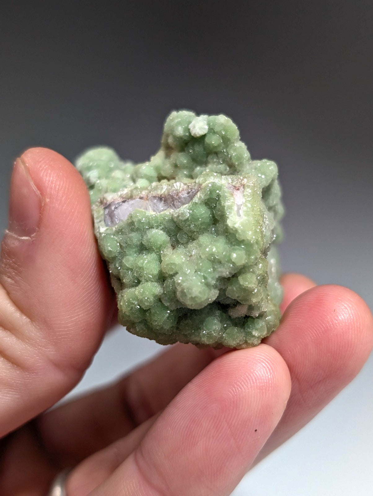 A+ FluorWavellite - Intermixed With SiO2- Mauldin Mountain, Arkansas, ooak