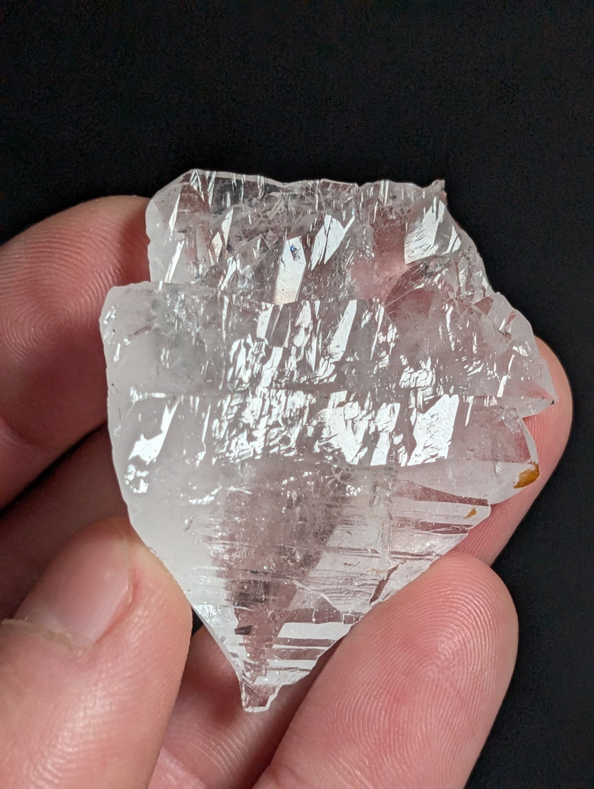 Unique Quartz Crystal Oddity, Double Terminated, Garland County, Arkansas, USA