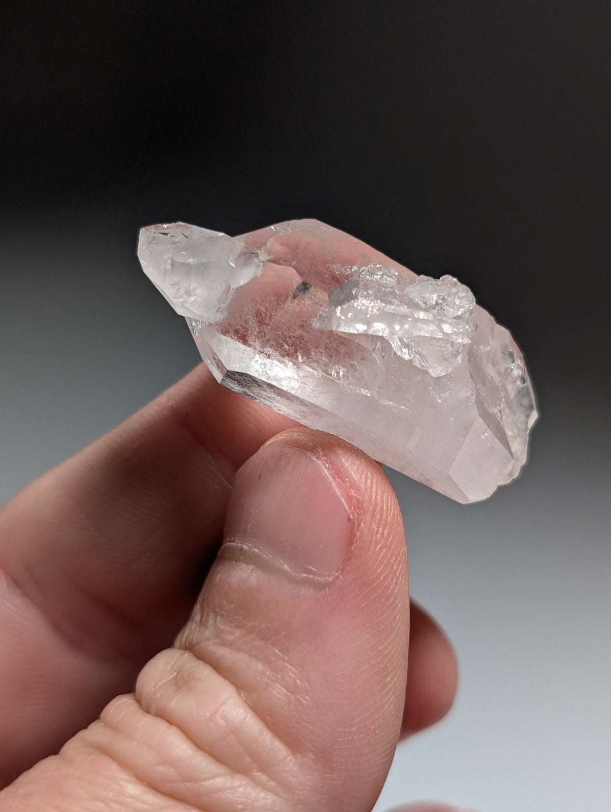 VERY Unique Quartz Crystal Point, Garland County, Arkansas, Double Terminated