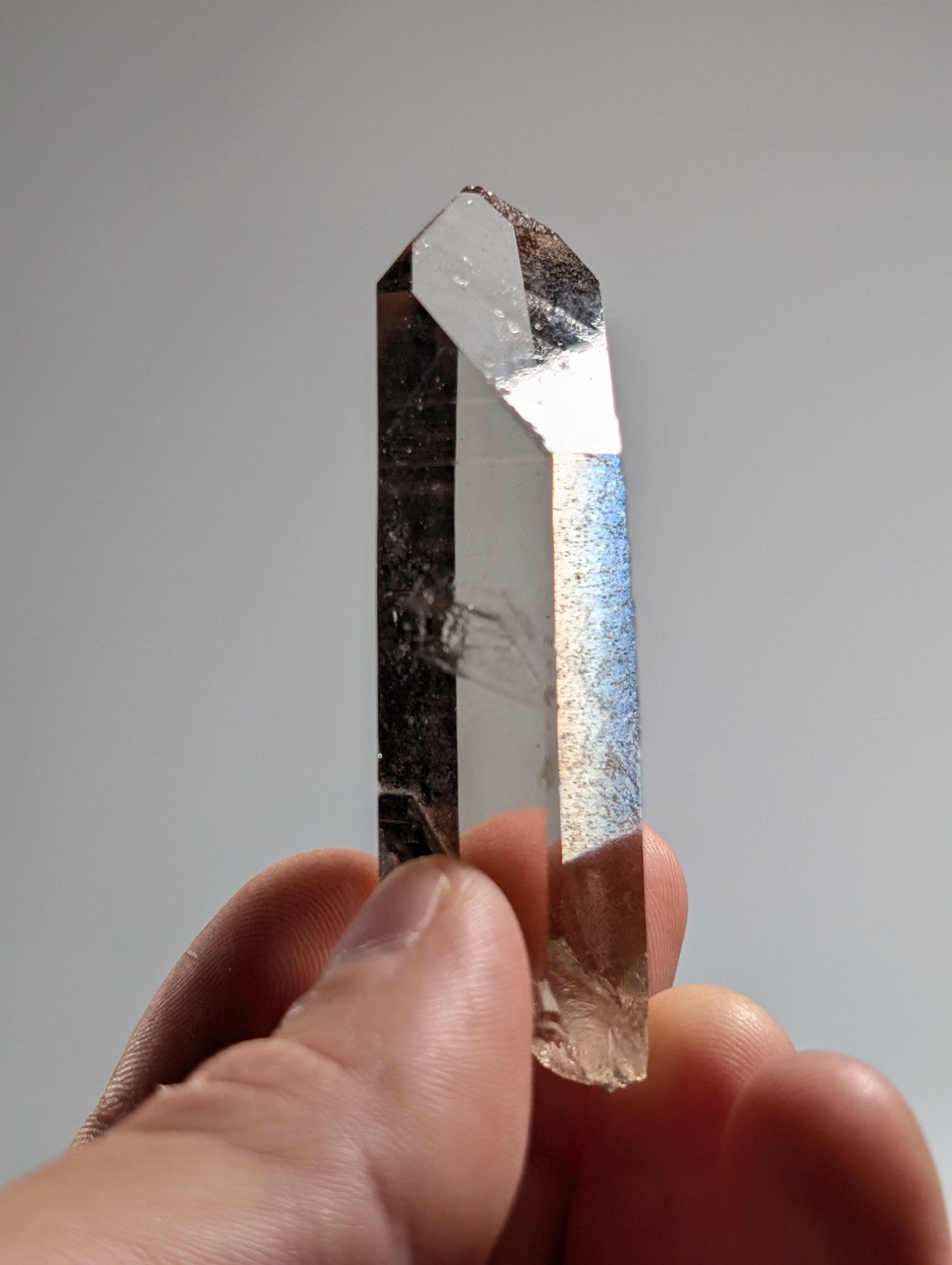 Natural Smoky Quartz Crystal w/ Very unique inclusions, Garland County, Arkansas