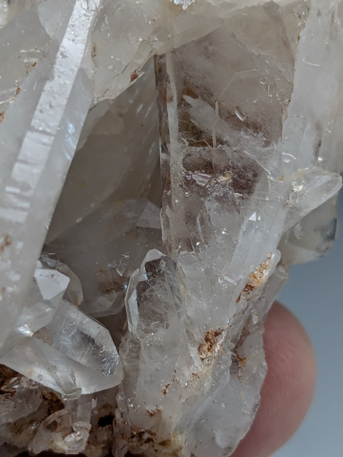 Unique Faden Quartz Crystal Cluster, Montgomery County, Arkansas, USA, A+