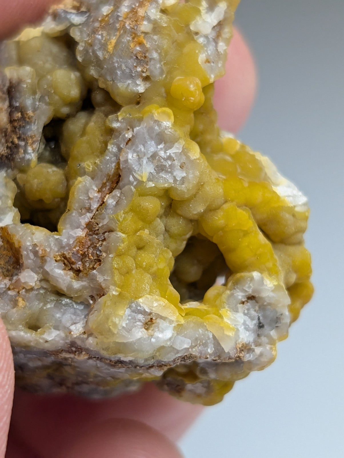 Turkey Fat Smithsonite, Rush Mining District, Marion Co, Arkansas, UV Reactive!!