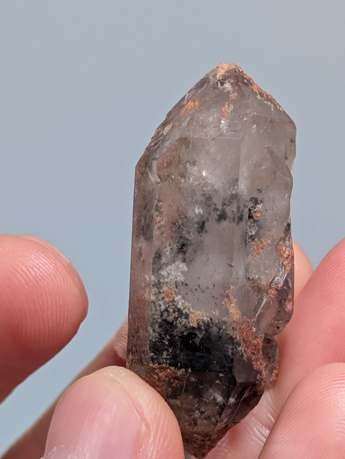 Phantom Quartz, Unique Old Stock, Montgomery County, Arkansas, Double Terminated