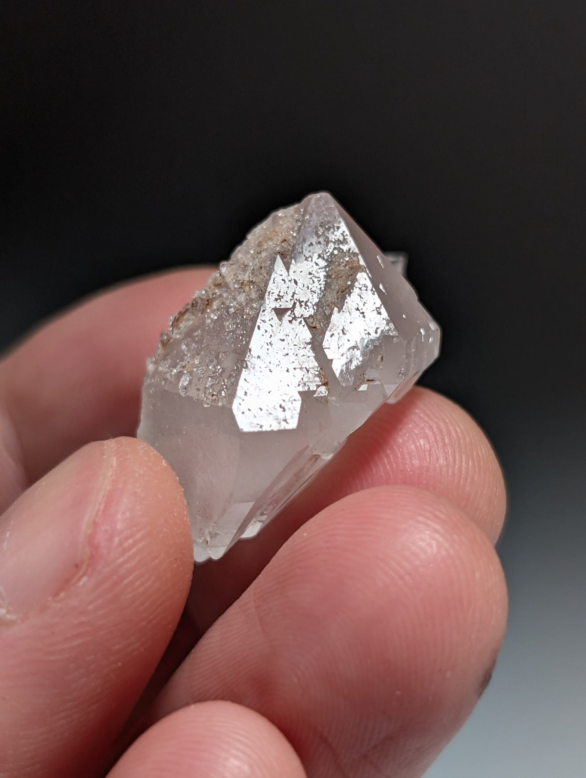 Unique Quartz Crystal Point, Garland County, Arkansas, Double Terminated