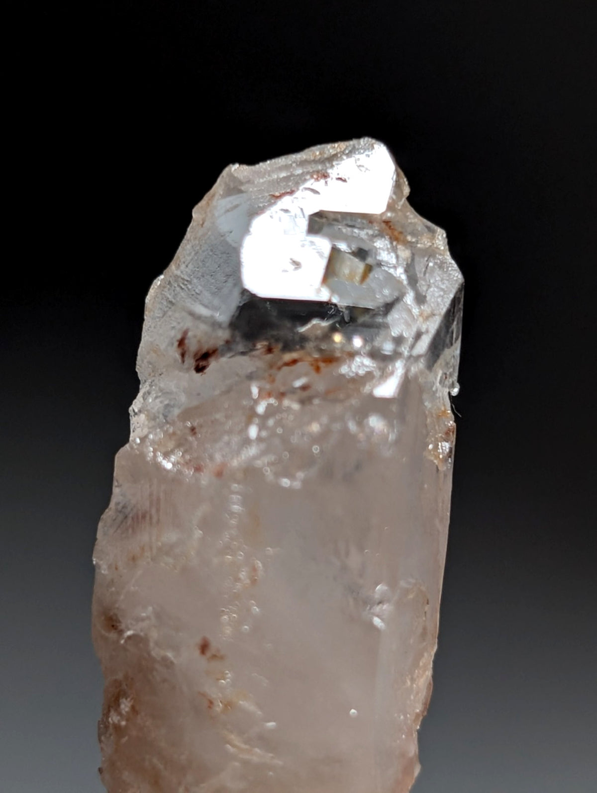 Growth Interference Quartz Crystal - Montgomery County, Arkansas, ooak, Unique