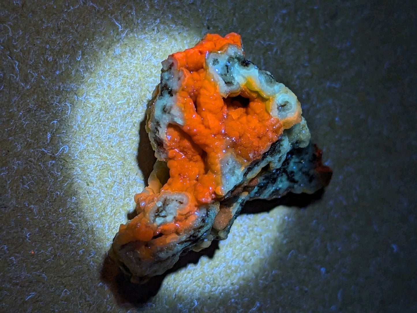 Turkey Fat Smithsonite, Rush Mining District, Marion Co, Arkansas, UV Reactive!!