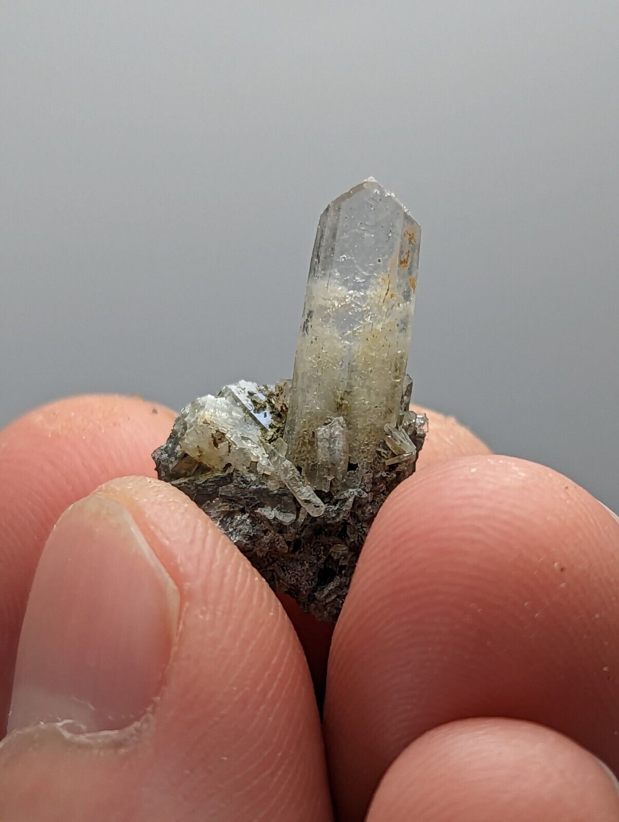 Rare Old Stock Barite Crystal, Magnet Cove, Arkansas, N.L. Bariod Division,1970s