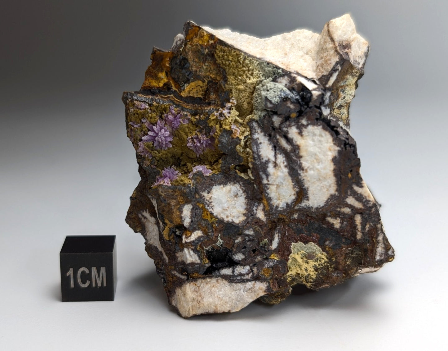 Super Rare Strengite + Kidwellite, etc, Coon Creek Mine, Polk Co, Arkansas, A+++