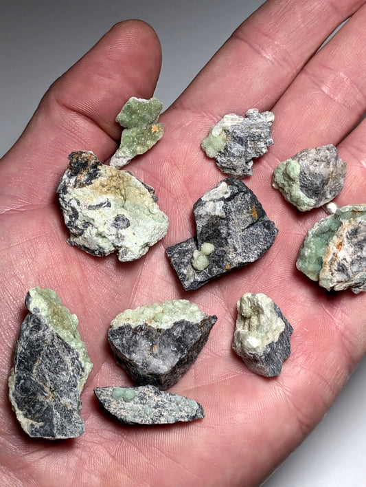 Set of 10 Wavellites - Fantastic Old Stock - Mauldin Mountain, Arkansas, ooak