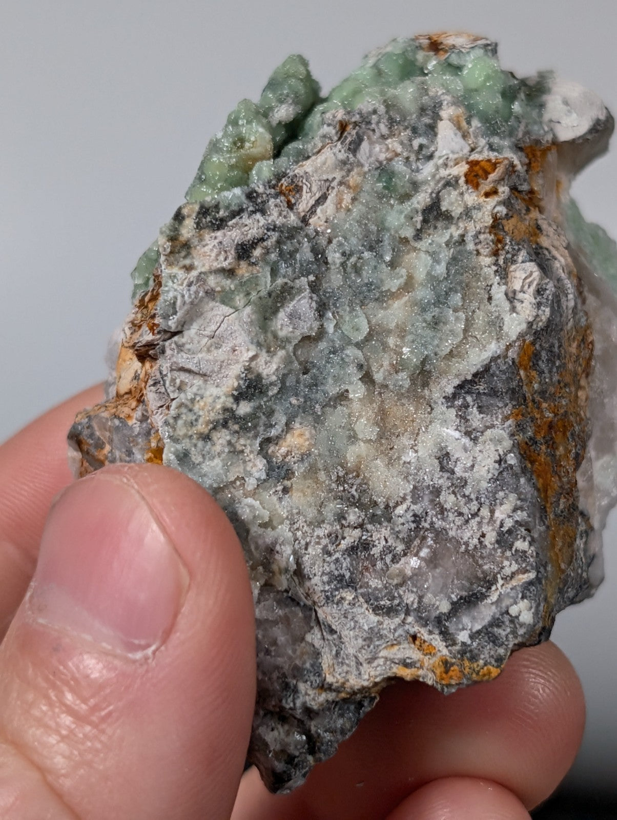 Wavellite on Quartz, Fantastic Old Stock - Mauldin Mountain, Arkansas, USA