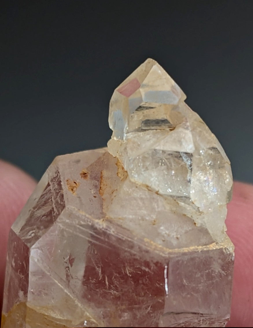 VERY Unique Quartz Crystal Point, Old Stock, Montgomery County, Arkansas, USA