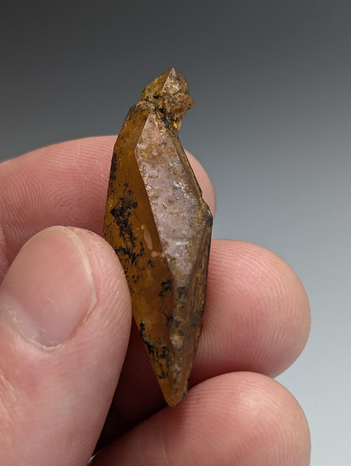 Unique Quartz Crystal Point, Double Terminated, Garland County, Arkansas, USA