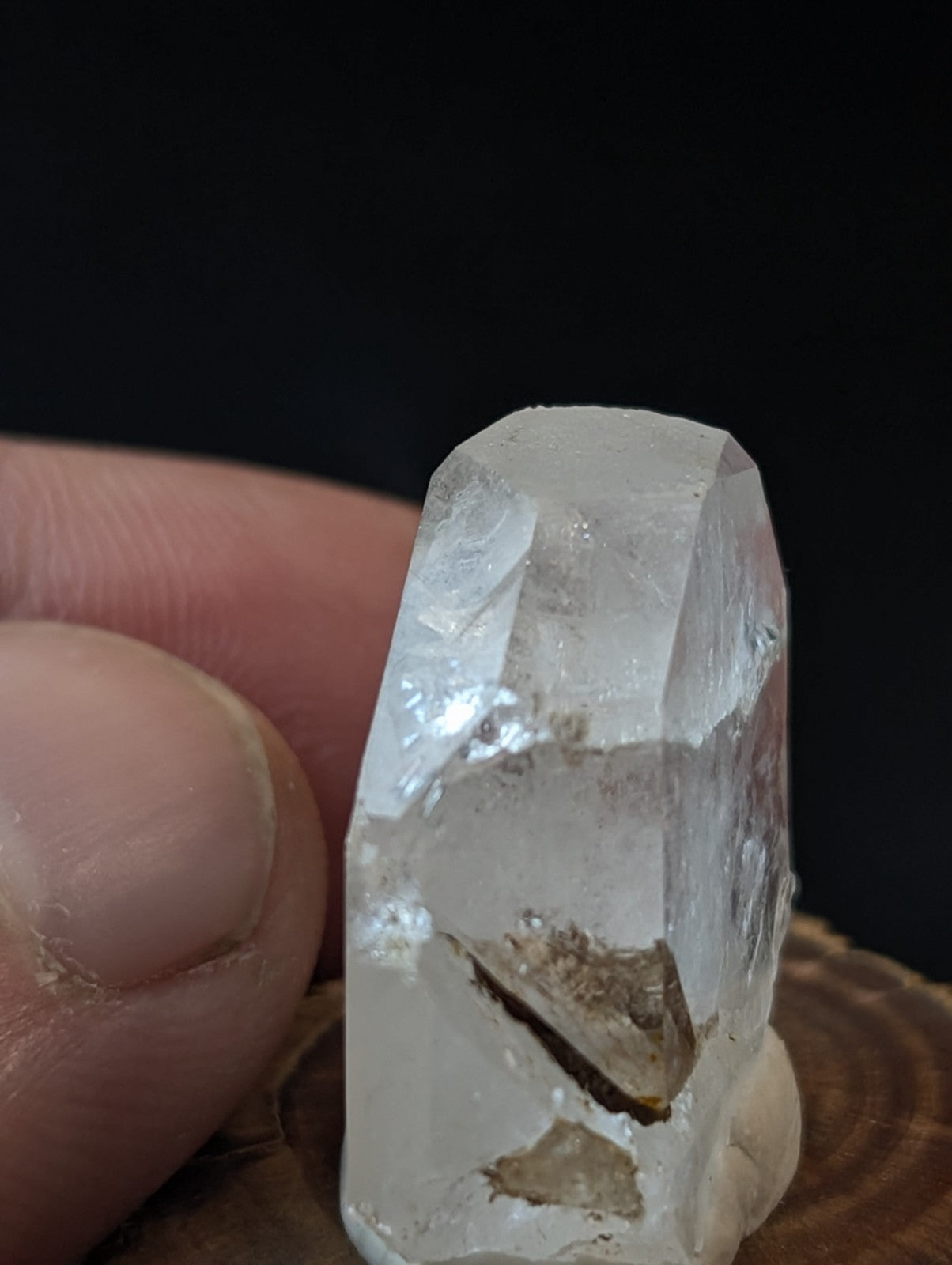 EXTREMELY RARE Pinacoid Quartz w/ "C-face", Mcgraw Mountain, Arkansas, USA
