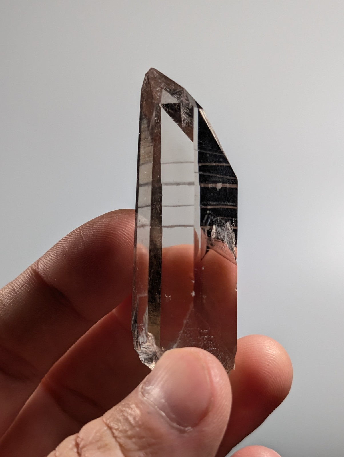 Natural Smoky Quartz Crystal w/ Very unique inclusions, Garland County, Arkansas
