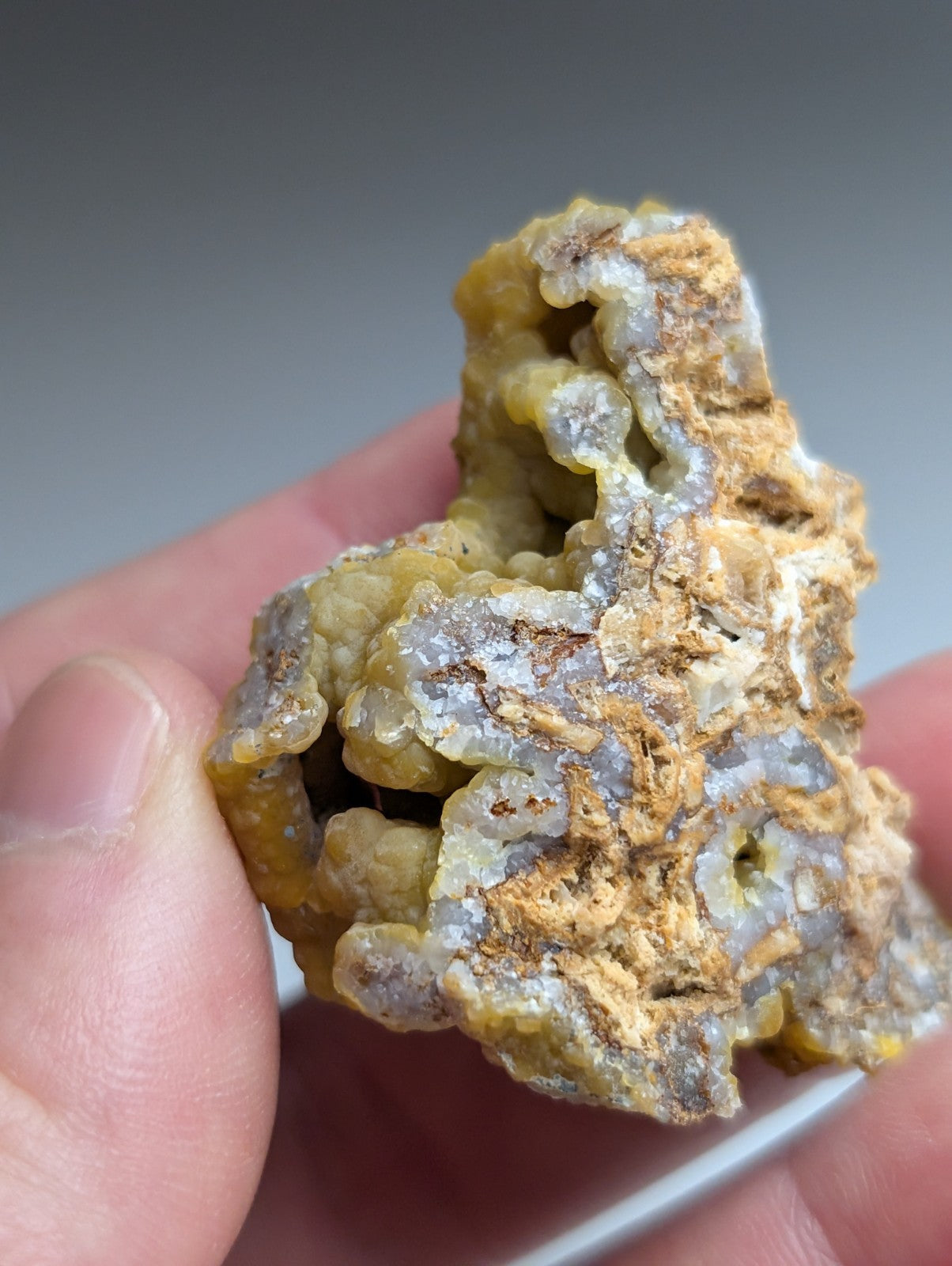 Turkey Fat Smithsonite, Rush Mining District, Marion Co, Arkansas, UV Reactive!!