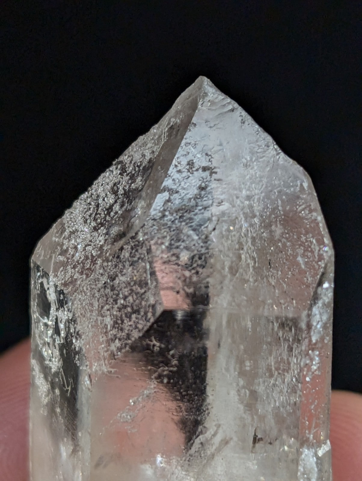 Unique Quartz Crystal -DT with Etchings, Garland County, Arkansas, USA