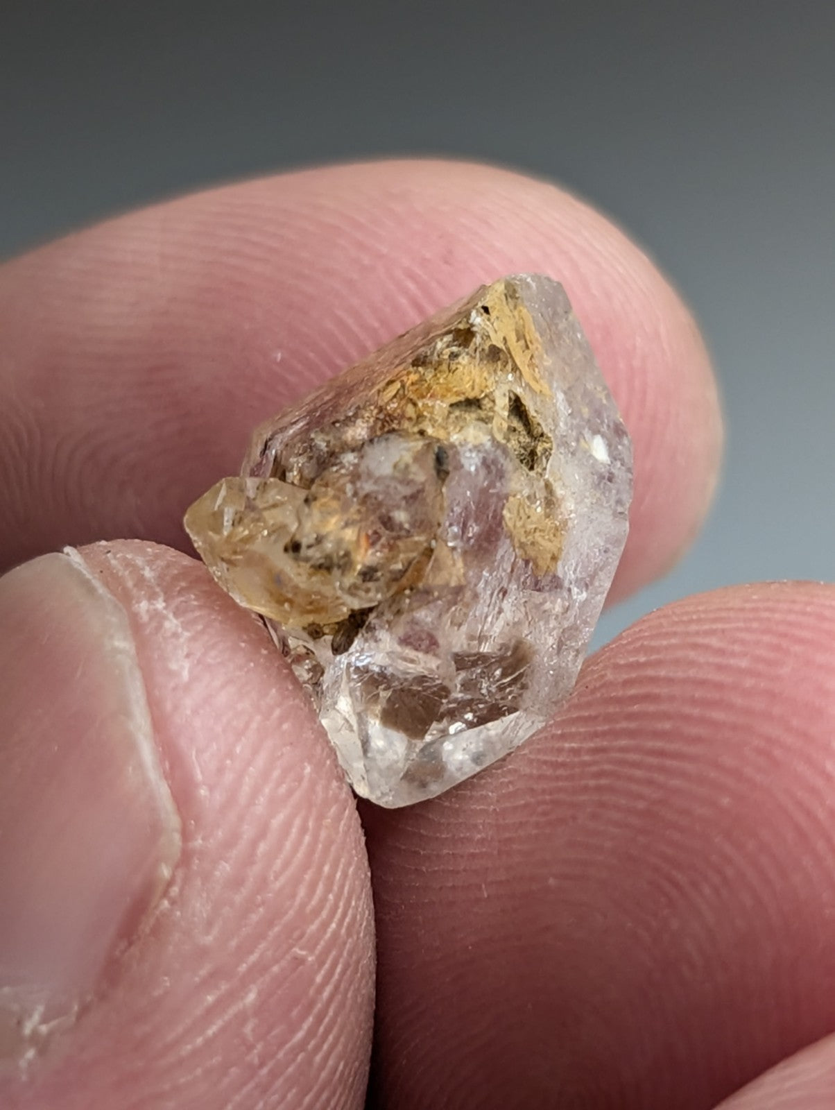 Set of 8 Double Terminated Quartz Crystals from Garland County, Arkansas , A+