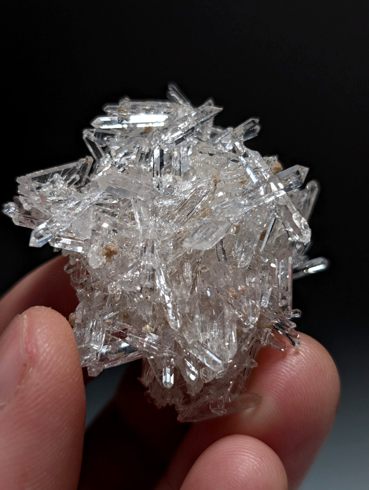 A++ Solution Quartz Burr w/ UV Reactive Cookeite, Jeffrey Quarry, Arkansas, RARE