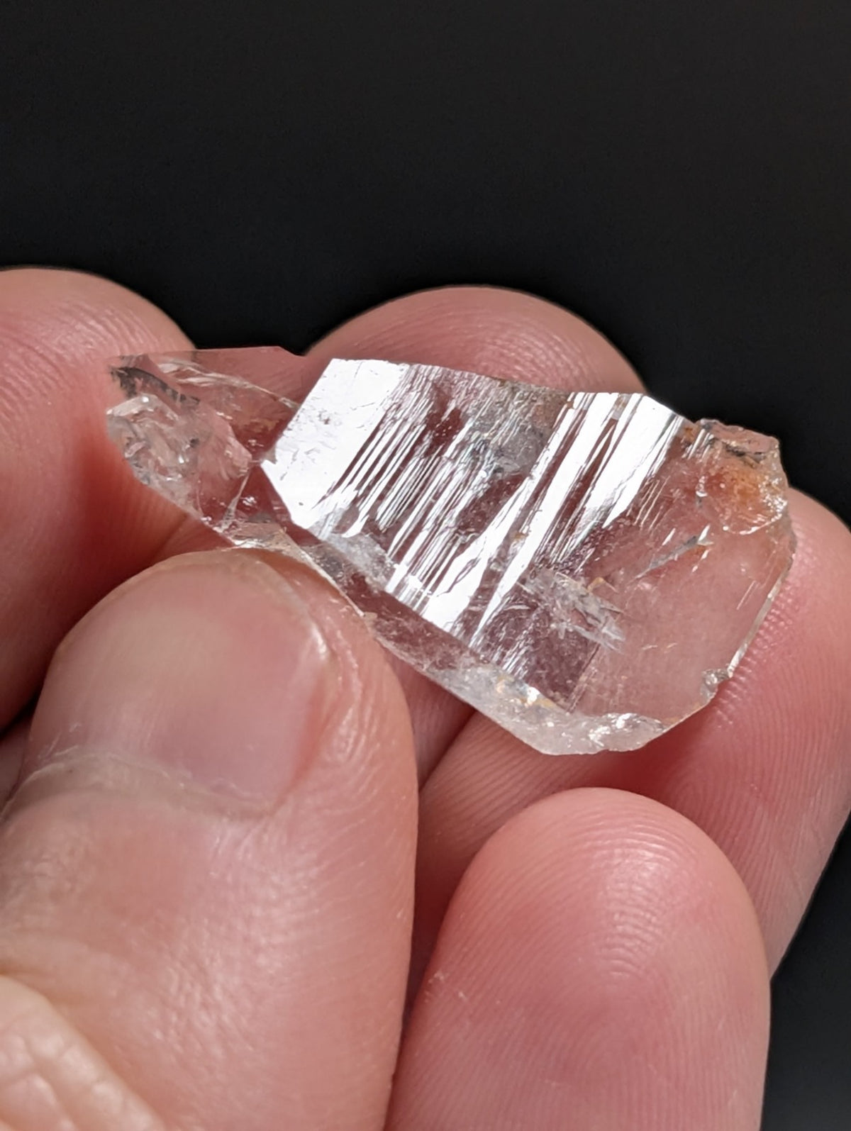 Unique Quartz Crystal Oddity, Double Terminated, Garland County, Arkansas, USA