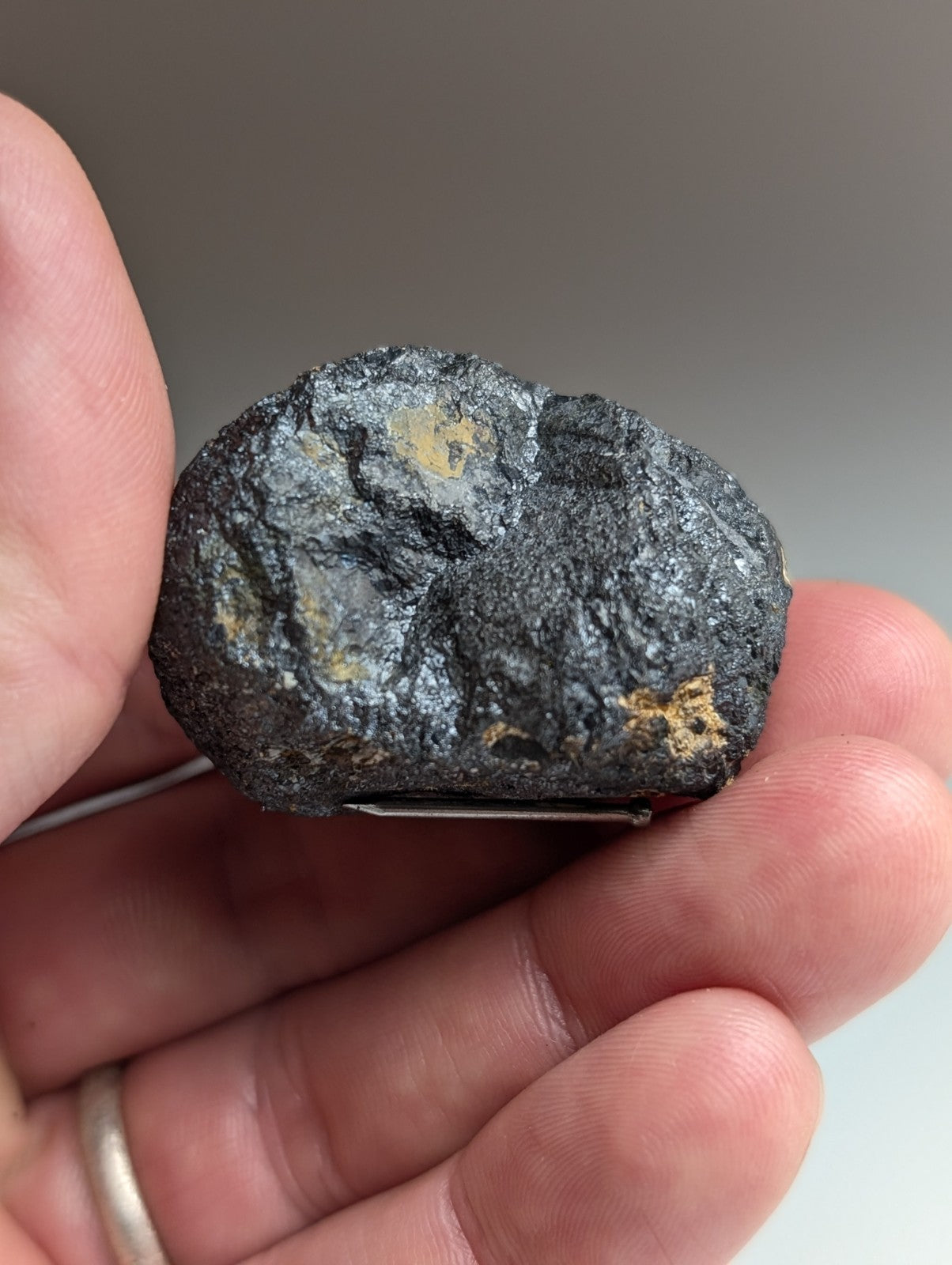 Magnetite (Lodestone), Magnet Cove, Arkansas,Unique Old Stock, natural magnet