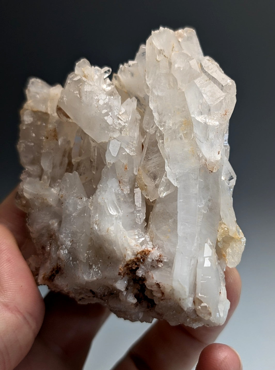Unique Faden Quartz Crystal Cluster, Montgomery County, Arkansas, USA, A+