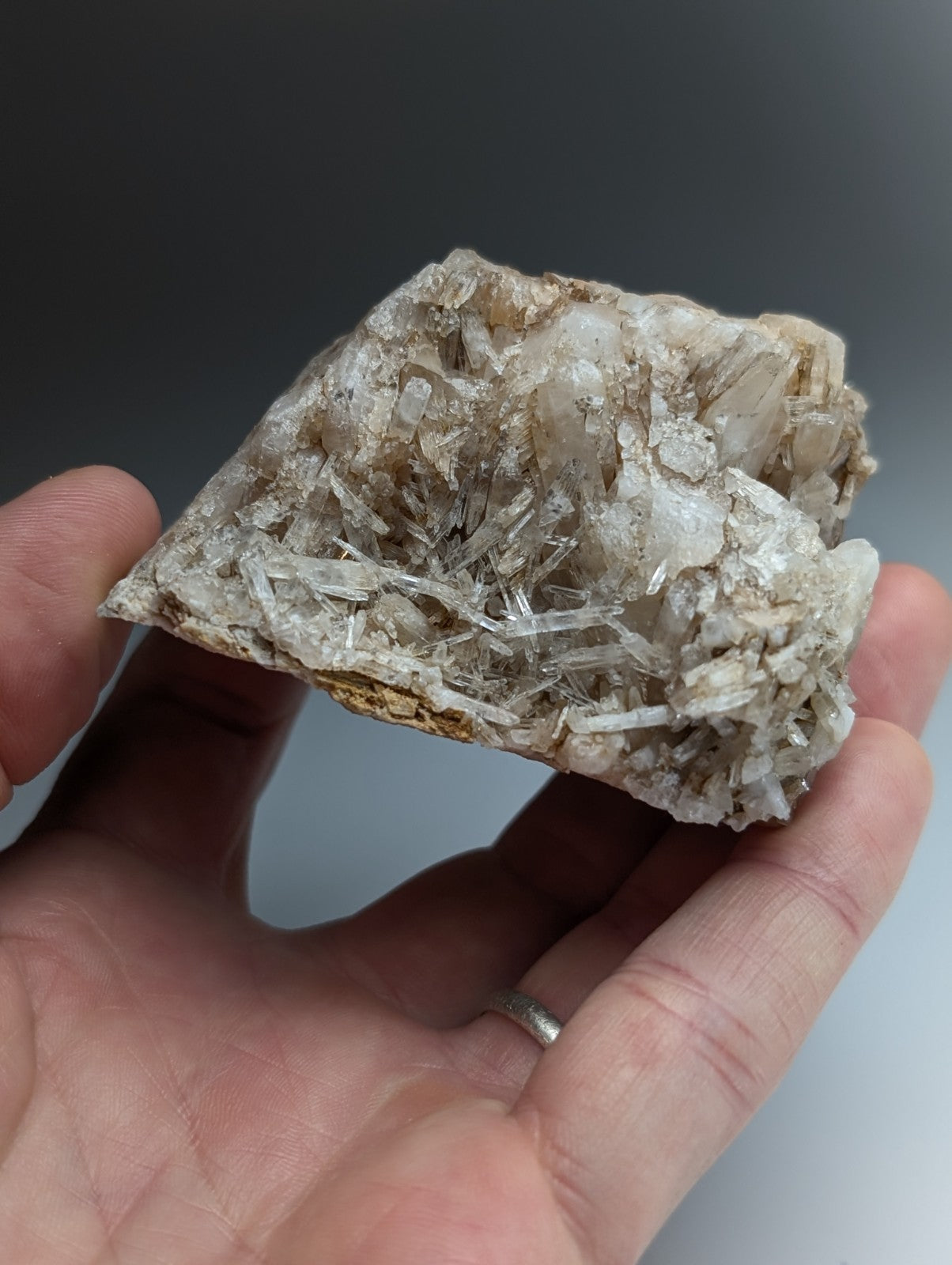 Solution Quartz Crystal Cluster, Saline County, Arkansas, USA, Old Stock