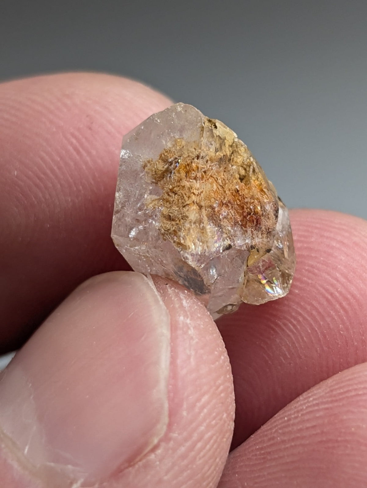 Set of 8 Double Terminated Quartz Crystals from Garland County, Arkansas , A+
