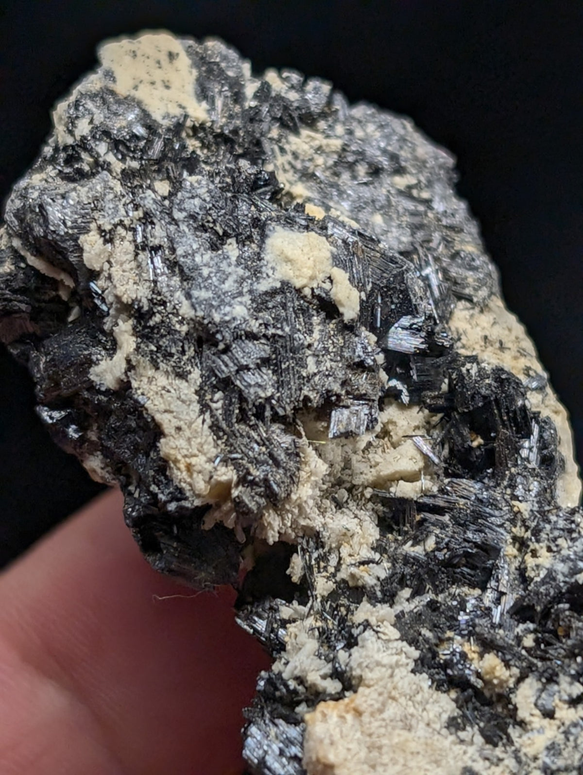 Rutile in Matrix, Magnet Cove, Arkansas, Beautiful Cluster, Super Rare Old Stock