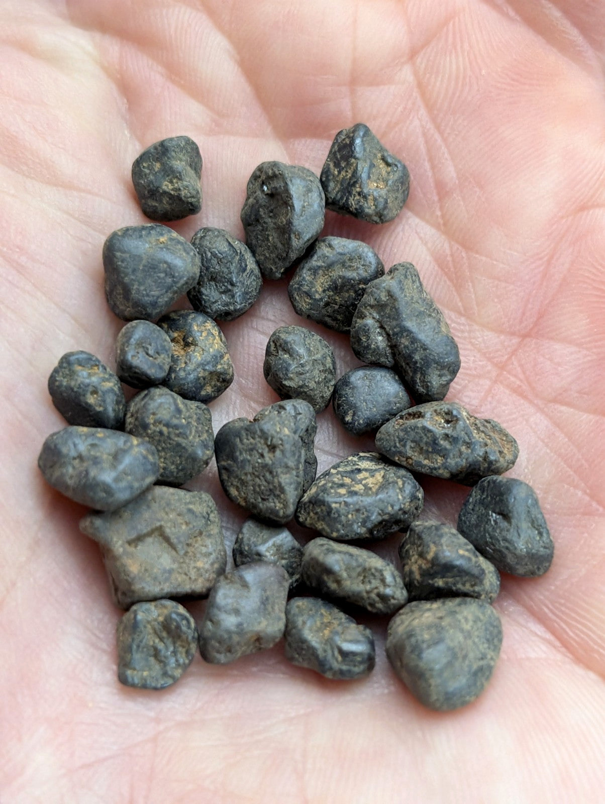 Very Rare, Placer Rutile, Arkansas, Magnet Cove, Old Stock,ex Delinde, set of 26