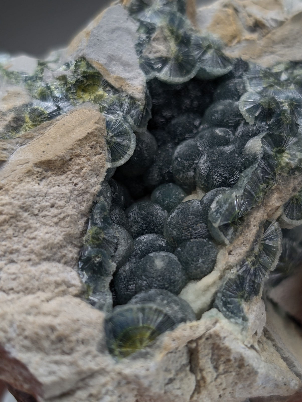 A+++ Blue-Green Wavellite - Old Stock - Delinde Claim - Garland County, Arkansas