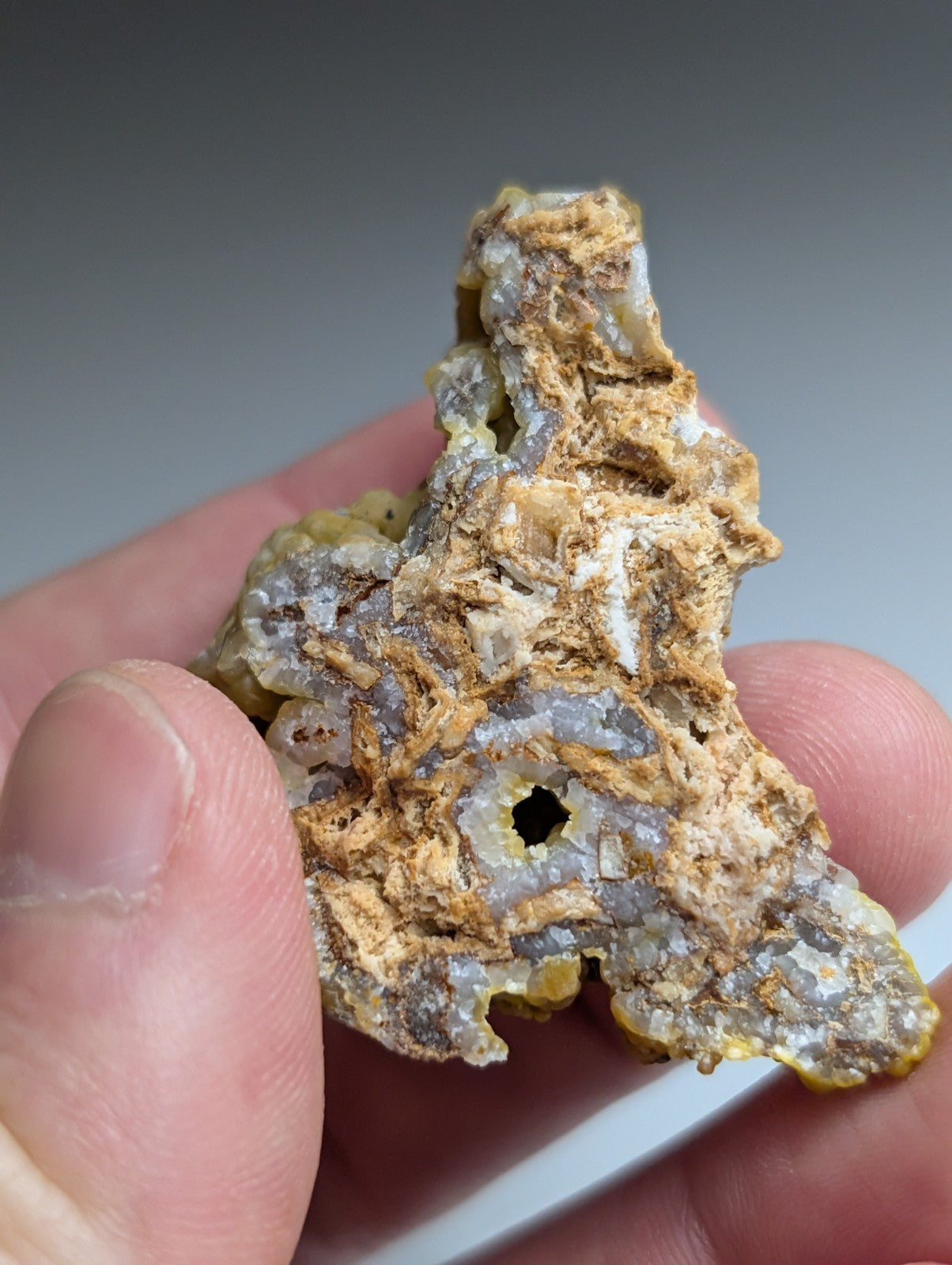 Turkey Fat Smithsonite, Rush Mining District, Marion Co, Arkansas, UV Reactive!!