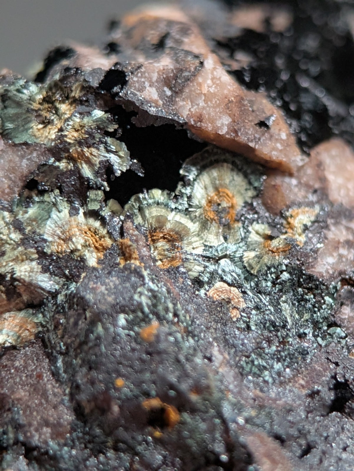 Rare Kidwellite specimen - Coon Creek Mine, Polk County, Arkansas, USA