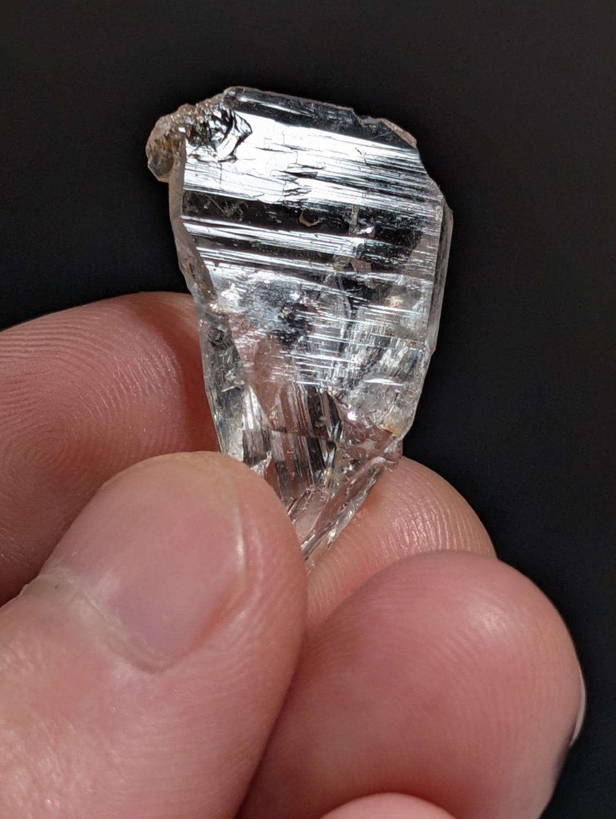 Unique Quartz Crystal Oddity, Double Terminated, Garland County, Arkansas, USA