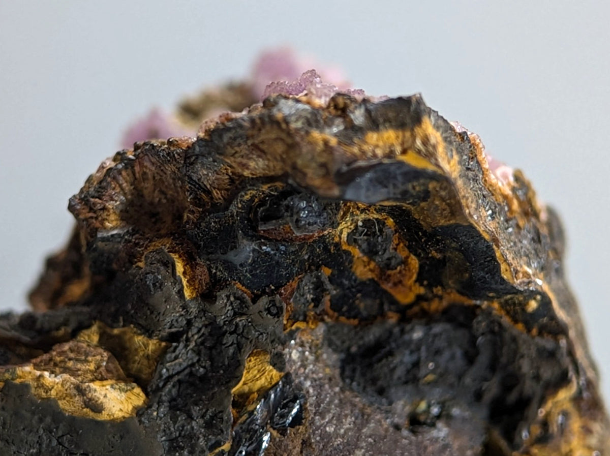 Super Rare Strengite + Kidwellite, etc, Coon Creek Mine, Polk Co, Arkansas, A+++