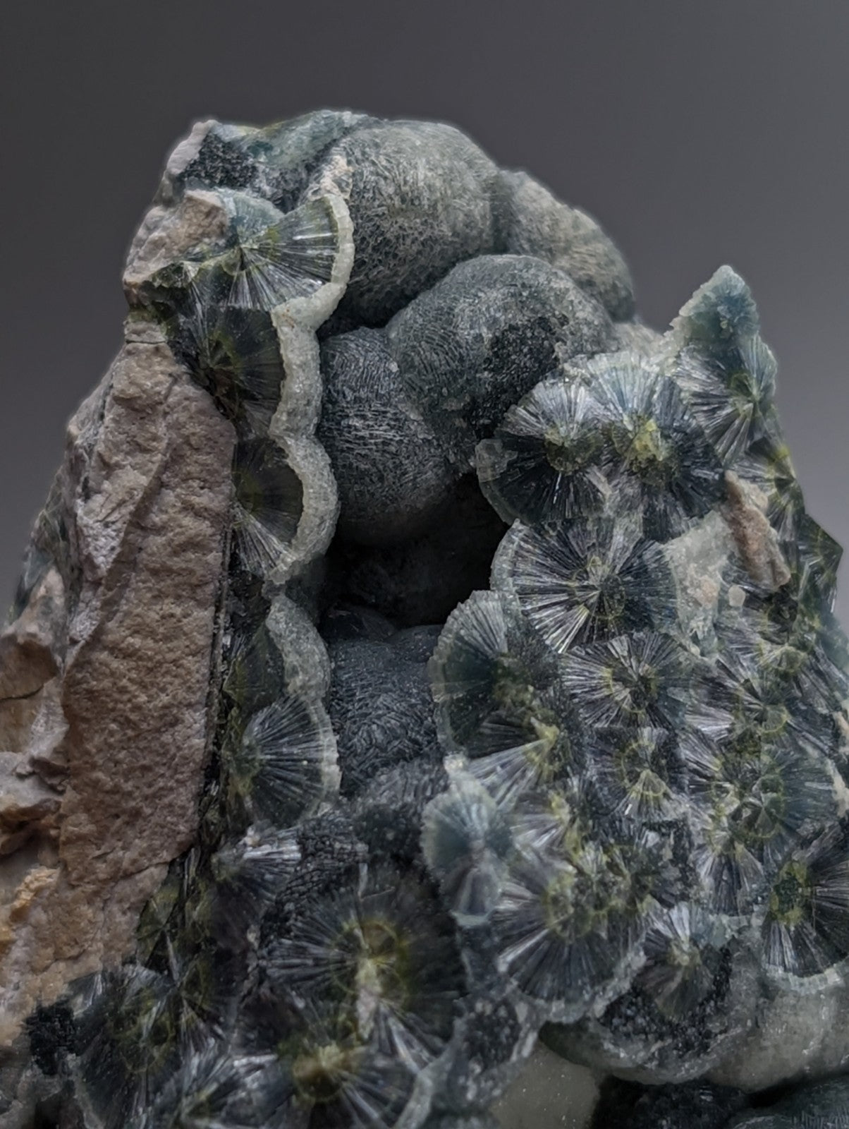 A+++ Blue-Green Wavellite - Old Stock - Delinde Claim - Garland County, Arkansas