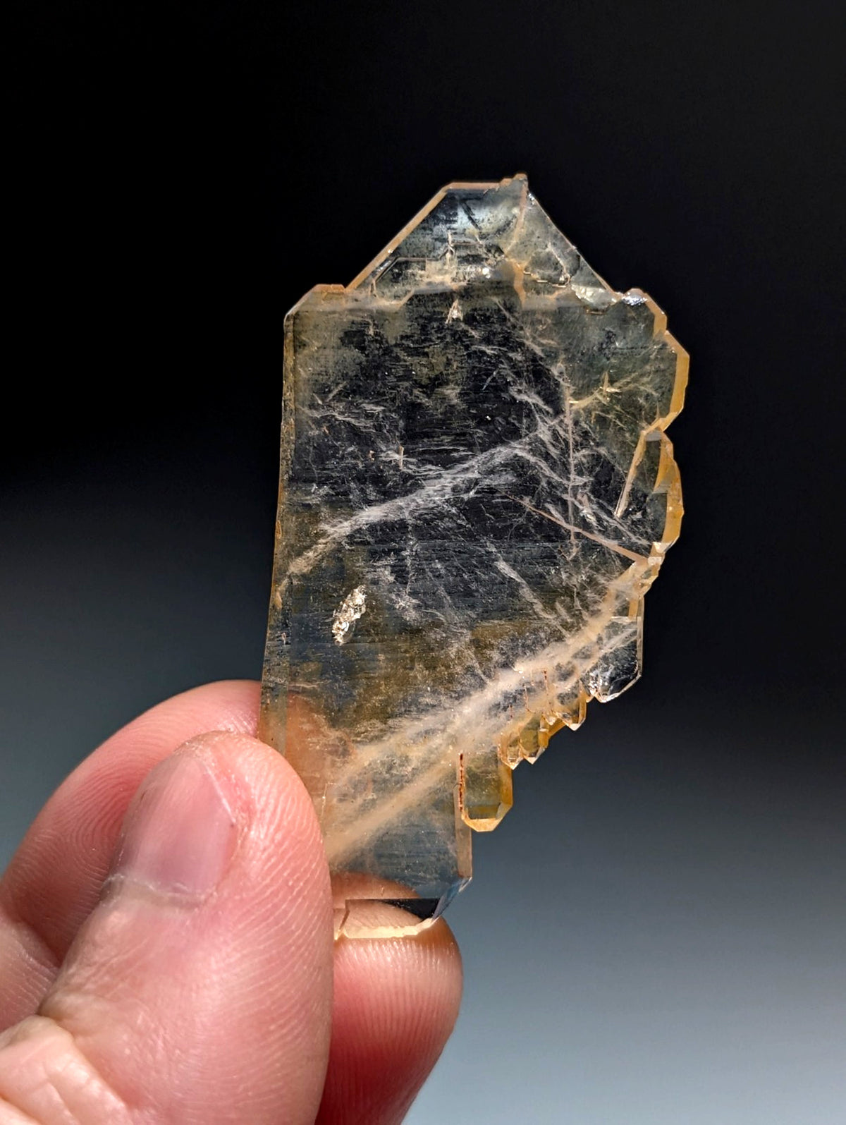 VERY Unique Faden Sheet Quartz Crystal, Garland County, Arkansas, USA, A+