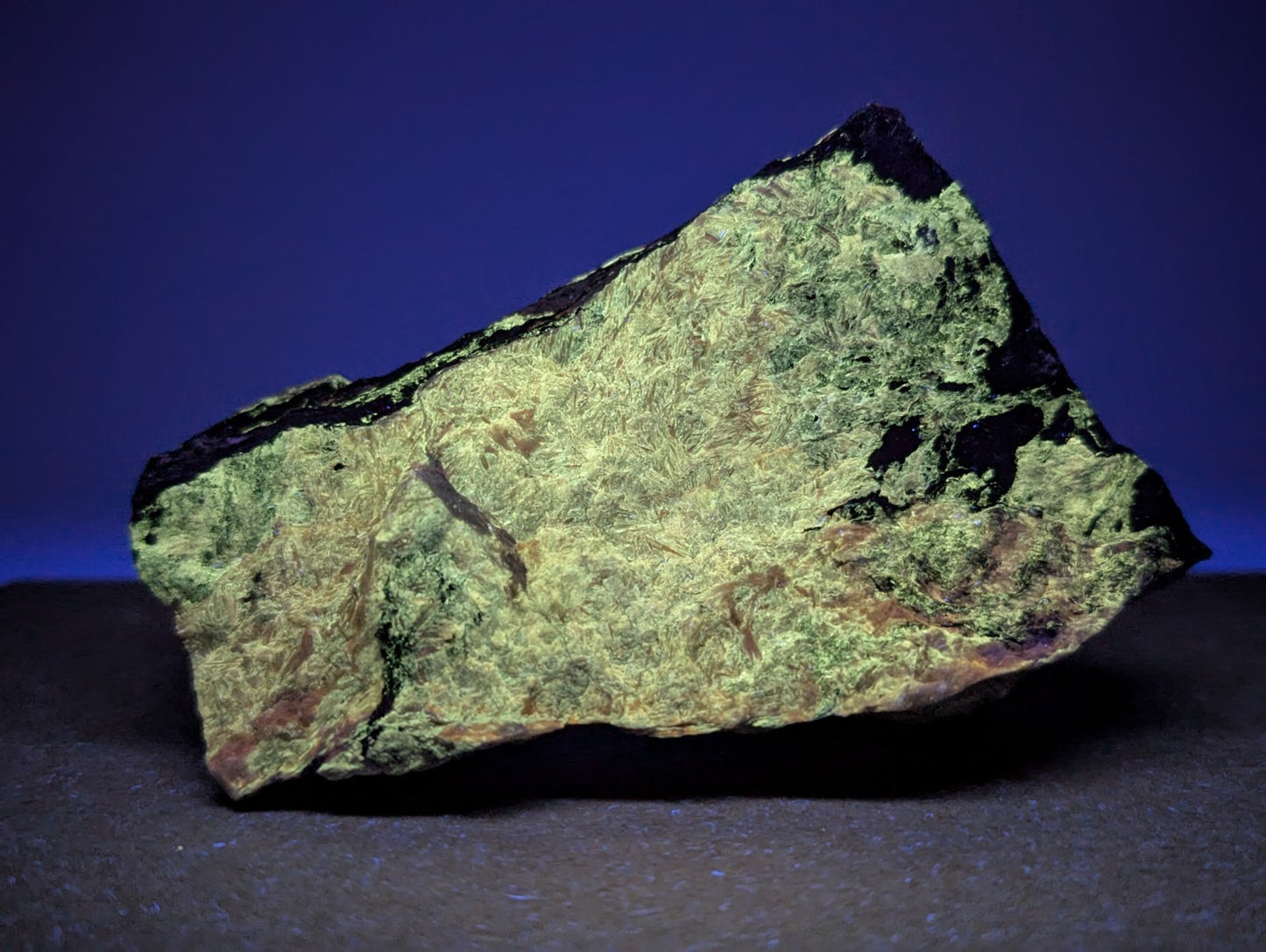 Very Rare Miserite + Wollastonite, Wilson Springs, Garland County, Arkansas, USA