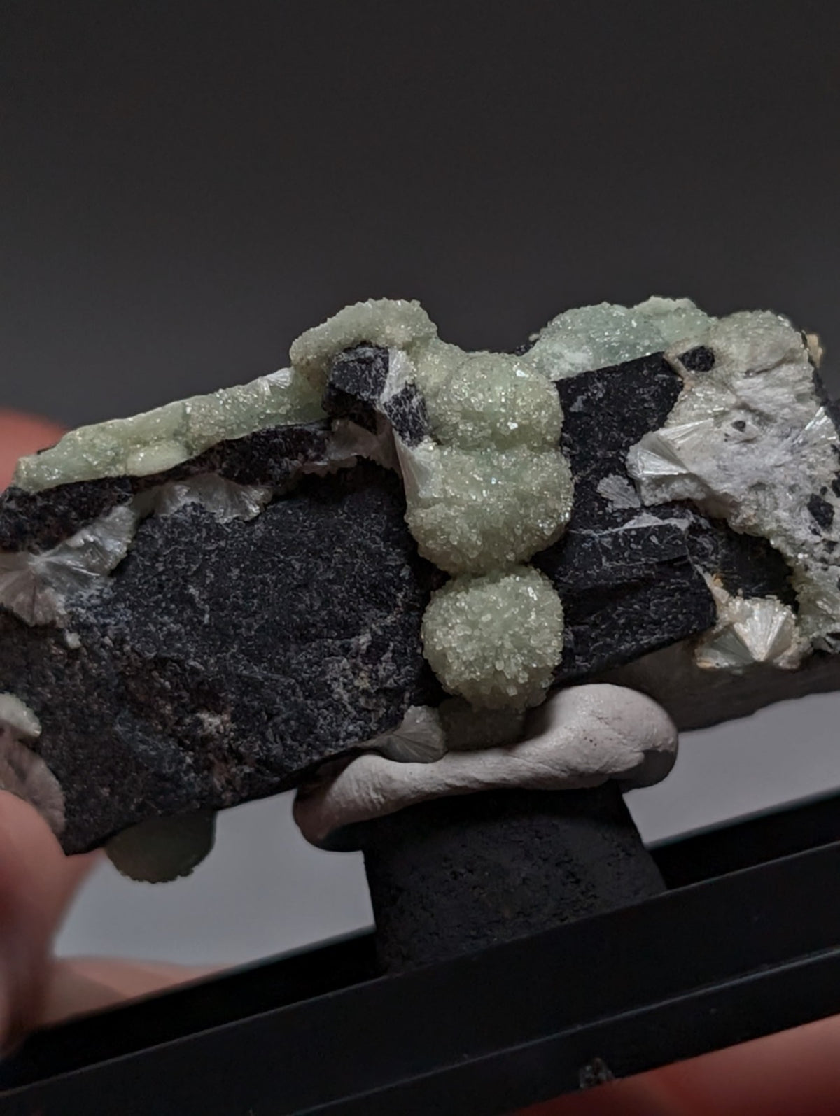 UV Reactive Wavellite - Fantastic Old Stock - Mauldin Mountain, Arkansas, Rare