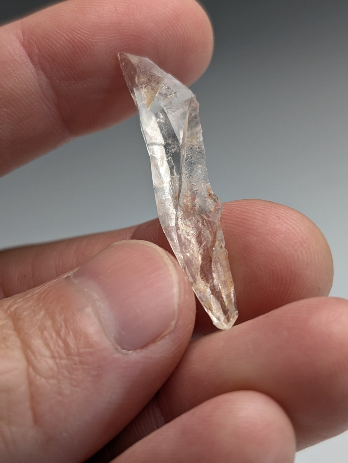 Unique Quartz Crystal Point, Double Terminated, Garland County, Arkansas, USA