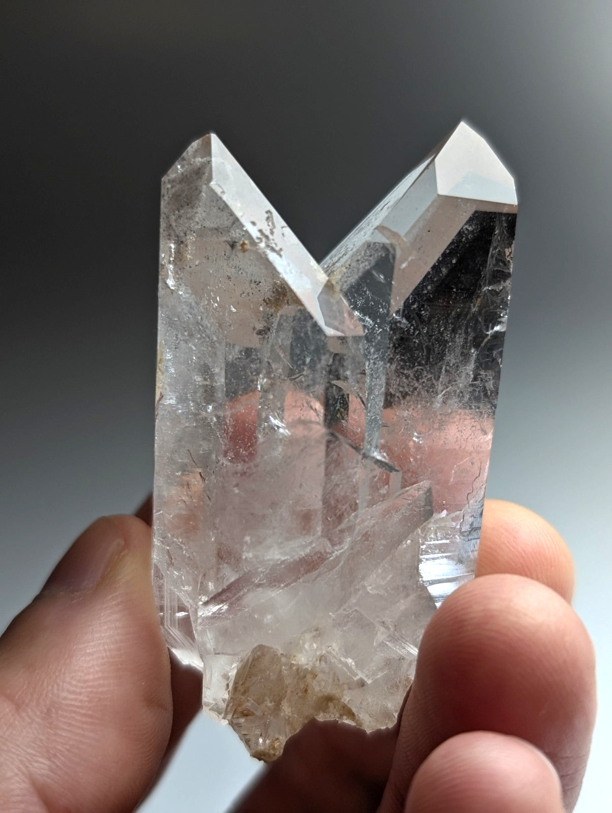 VERY Unique Phantom Quartz Crystal Points, Garland County, Arkansas, USA, A++