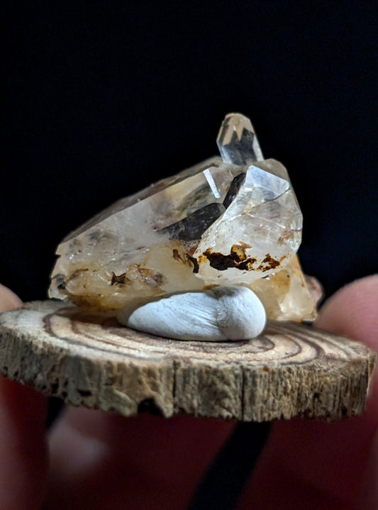 A+ Unique Quartz Crystal Cluster, Montgomery County, Arkansas, w/ base