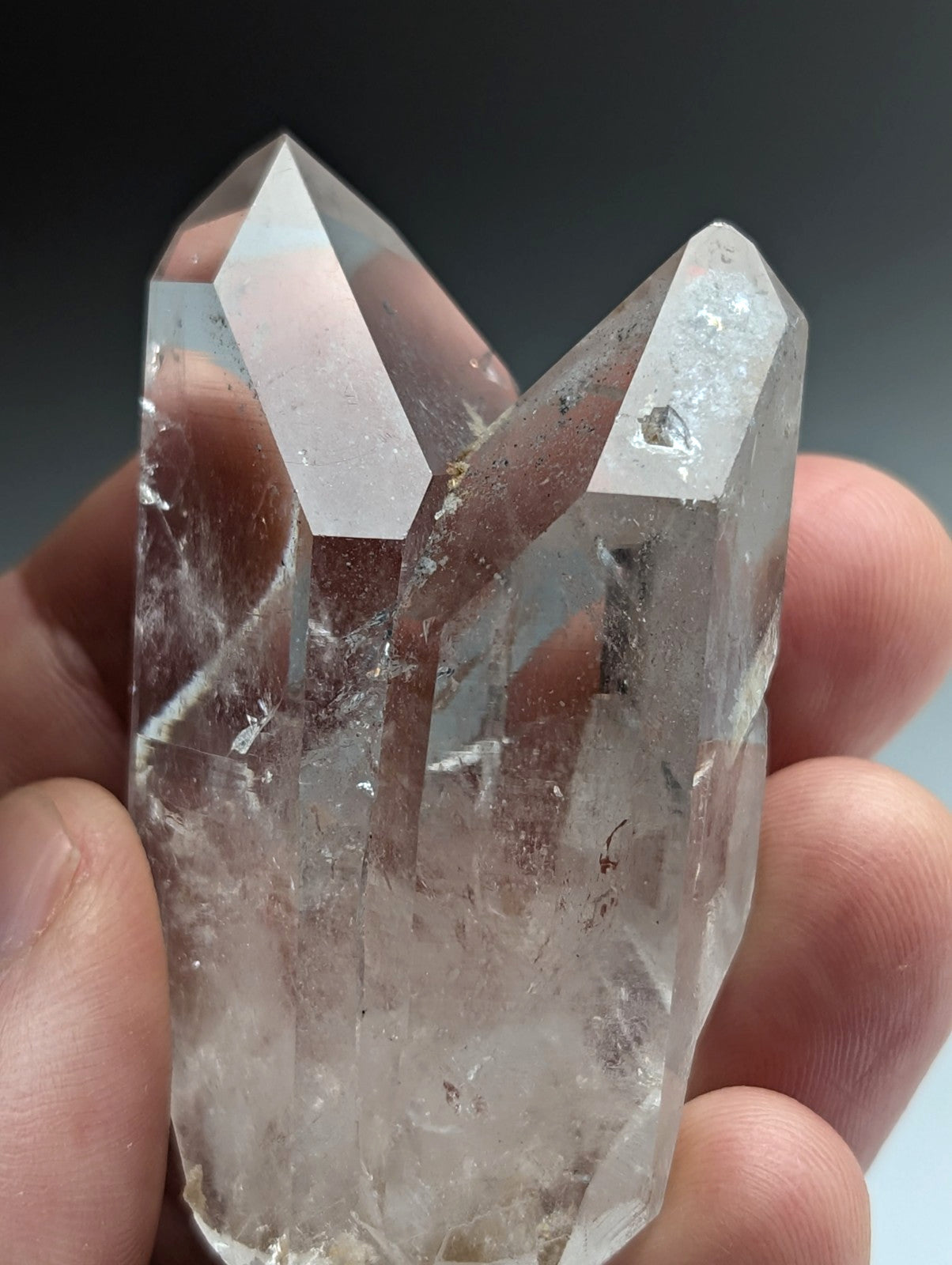 VERY Unique Phantom Quartz Crystal Points, Garland County, Arkansas, USA, A++