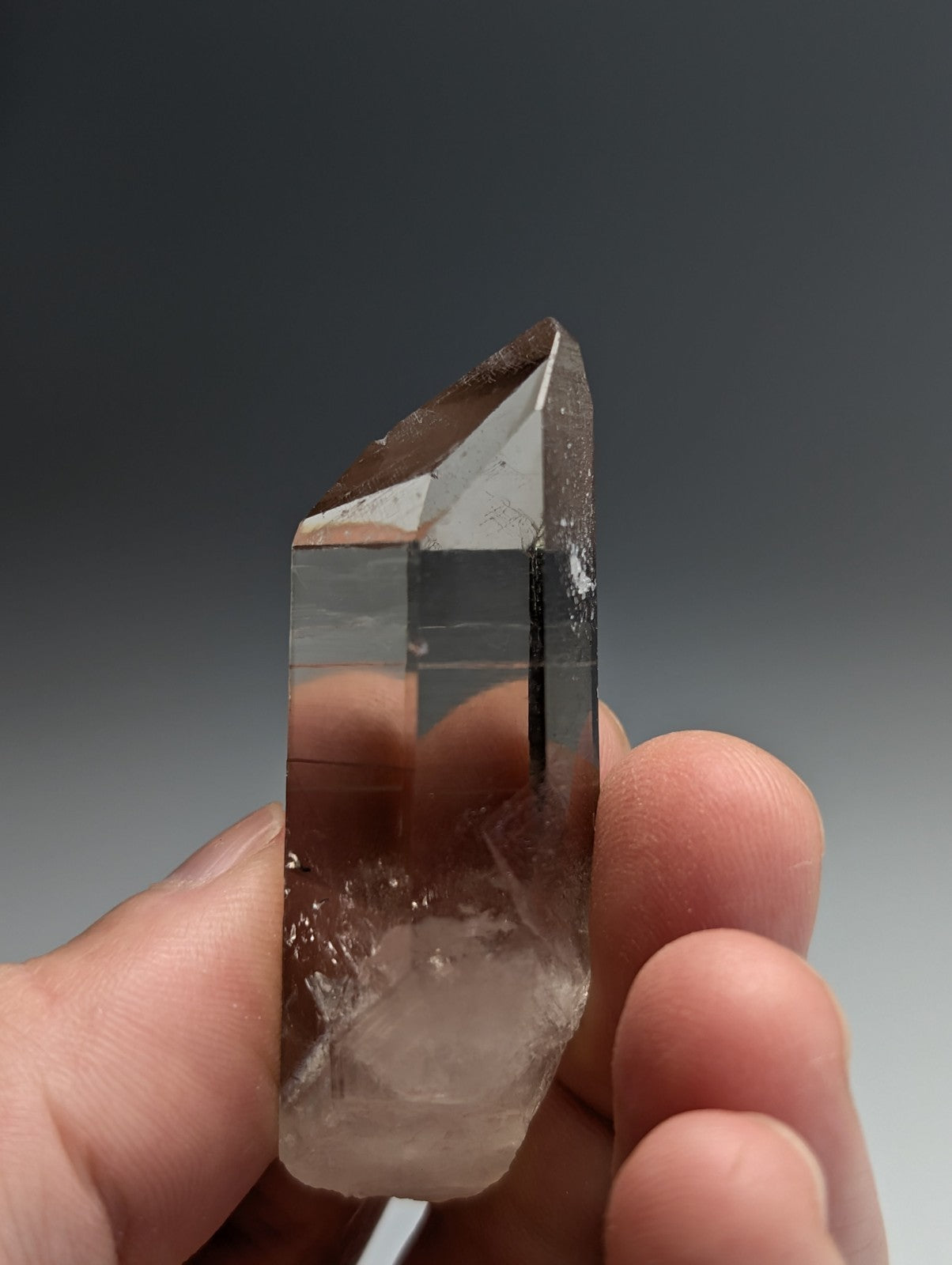 Natural Smoky Quartz Crystal w/ Very unique inclusions, Garland County, Arkansas