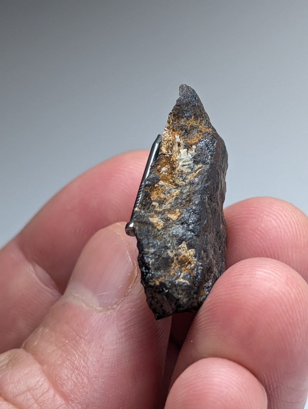 Magnetite (Lodestone), Magnet Cove, Arkansas, Old Stock, natural magnet