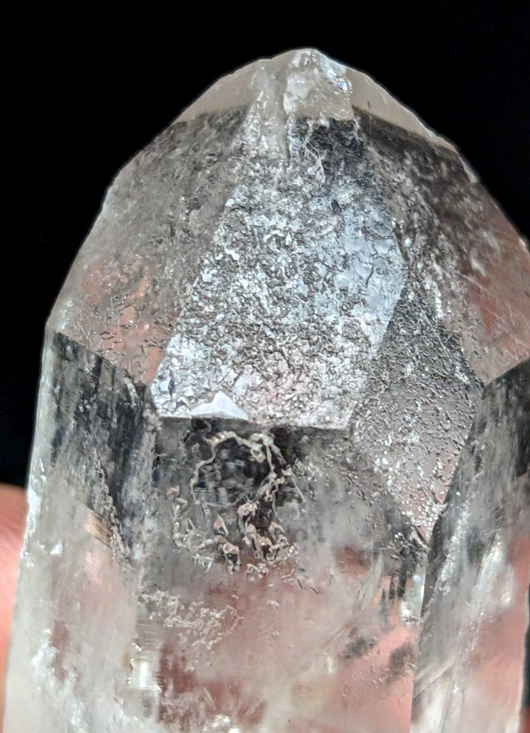 Unique Quartz Crystal -DT with Etchings, Garland County, Arkansas, USA
